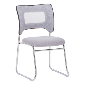 Scaun stivuibil gri crom Delos 47x56x82.5 cm