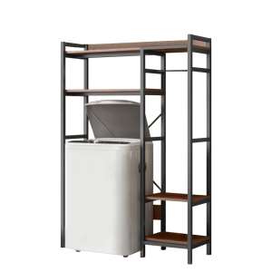 Raft deasupra masinii de spalat, stejar negru Delsin 100x34x171 
