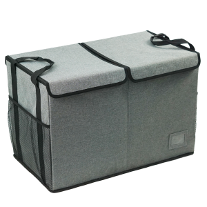 Cutie depozitare pliabila gri/negru, Deter 60x33x40 cm