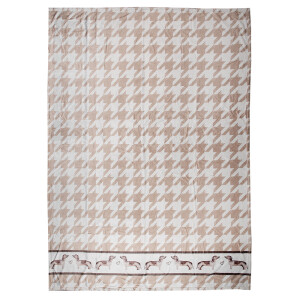 Patura textil bej maro Catelusi 130x170 cm