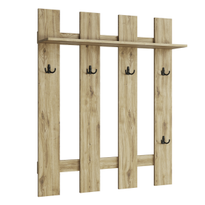Cuier DTD stejar navarra Dorsi 105x27.2x125 cm 