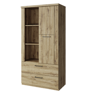 Dulap DTD stejar navarra Dorsi 80.2x41x157.1 cm 