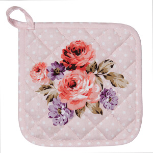 Set 2 servete termice bumbac Rose 20x20 cm