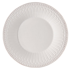 Farfurie din ceramica alba Ø 20 cm x 2 cm