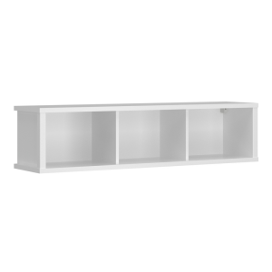 Raft suspendat PAL alb Erodin 125.4x29.5x30.4 cm 