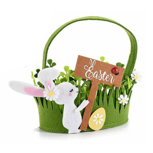 Cosulet din textil model Easter 16x8x26 cm