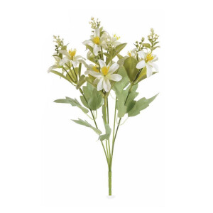 Buchet flori Portocal albe verzi 37 cm