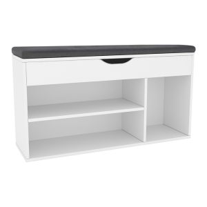 Pantofar DTD alb Fuddy 103.6x32x48 cm 