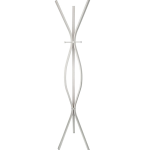Cuier metal alb Ganix 43x43x184 cm