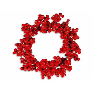 Set 3 mini coronite merisoare 18 cm
