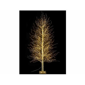 Copac decorativ auriu 1700 leduri 297 ramuri 2.10 H