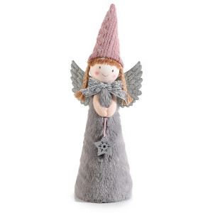 Figurina Inger textil multicolor 10x7x26 cm