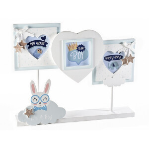 Rama foto masa lemn It's a Boy cm 32,5 x 6 x 26,5 H