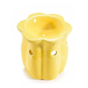 Difuzor parfum camera portelan galben Ø 10 cm x 10 H