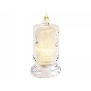 Candela cu lumanare led Ø 4,5 cm x 9 H