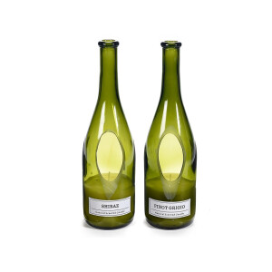 Set 2 lumanari parfumate aroma vin Pinot Grigio, Shiraz Ø 8,5 cm x 29 H