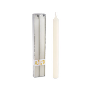 Set 2 lumanari ivoire Ø 2 cm x 25 H