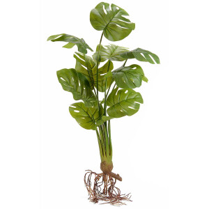 Set 4 plante artificiale Monstera 54 cm