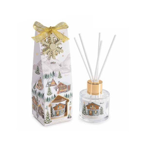 Parfum camera cu betisoare Craciun aroma Winter Night Ø 5 cm x 14.5 H, 40 ml