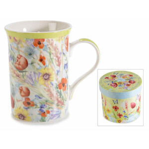 Set 2 cani portelan 8x11 cm, 300 ml 