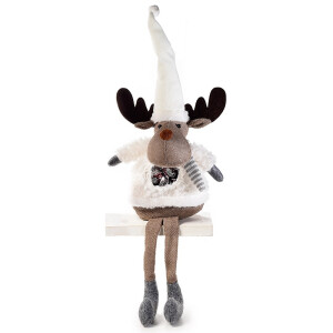 Figurina Ren textil multicolor UB 20x14x40 cm