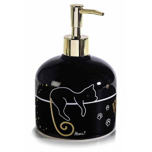 Dispenser ceramica cu sapun lichid Ø 10,5 cm x 16 H, 500 ml