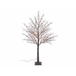 Copac 250 leduri portocalii 50 ramuri 130 cm