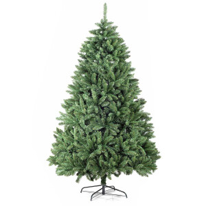 Brad artificial verde 2846 ramuri 160x240 cm