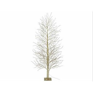 Copac decorativ auriu 2000 leduri, 2.40 H
