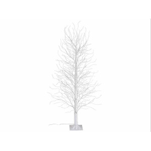 Copac decorativ alb 1700 leduri, 272 ramuri,2.10 H