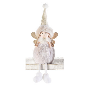 Figurina Inger textil multicolor 8.5x5x17 cm