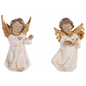Set 2 figurine Ingeri polirasina 7x6x13 cm