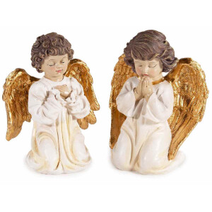 Set 2 figurine Ingeri polirasina 13x8x16.5 cm