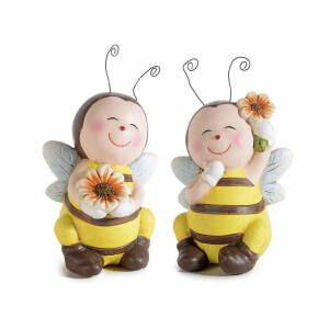 Set figurine Albinute ceramica multicolora 10x9x14 cm