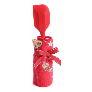 Set prosop bucatarie si spatula Craciun IIKI 38 x 64 H, 28 H