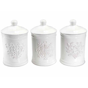 Set 3 borcane ceramica 11.5x19 cm