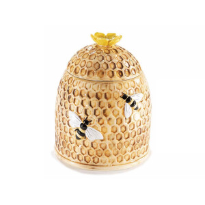 Borcan ceramica multicolora Albinuta Ø 11 cm x 13 H