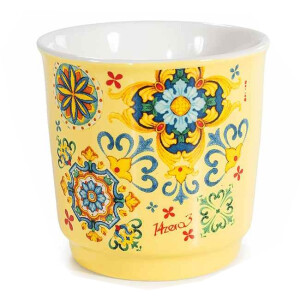 Pahar portelan pentru cafea Majolica Ø 6 cm x 6 H, 90 ml