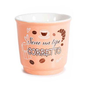Pahar portelan multicolor pentru cafea Coffee III Ø 6 cm x 6 H, 90 ml