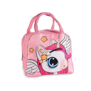 Geanta termoizolanta textil multicolor Unicorn cm22x13,5x19H 