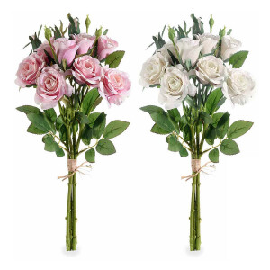 Set 2 buchete Trandafiri artificiali 45 cm