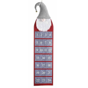 Calendar Advent Craciun 24.5x104 cm