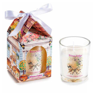 Lumanare parfumata aroma Bumbac Ø 5 cm x 6 H