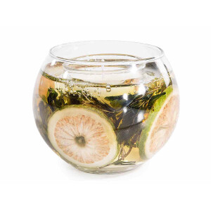 Lumanare parfumata in borcan cu gel Ø 10 cm x 8 H