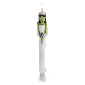 Lumanare Halloween ceara multicolora cu led III cm 4 x 2,5 x 30 H
