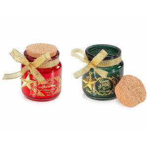 Set 2 lumanari parfumate Craciun RG 6x7.5 cm