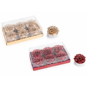 Set 12 lumanari Craciun  Ø 4 cm x 3 H