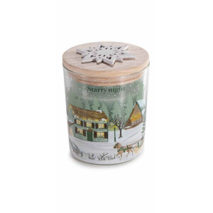 Lumanare parfumata Craciun aroma Starry Night Ø 7 cm x 8,5 H