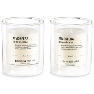 Set 2 lumanari parfumate in borcan Ø 10 cm x 12 H