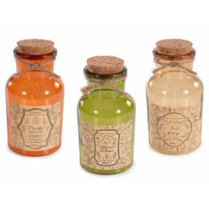 Set 3 lumanari parfumate in borcan Ø 5,5 cm x 11 H